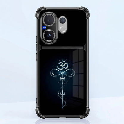Vivo V60 5G Mahakal Trishul Transparent Airbags Case