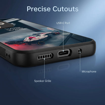 Oppo A5 Pro 5G Win Alone F1 Racing Acrylic Glass Back Case