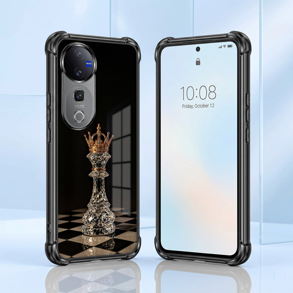 Vivo V40 Pro 5G Chess King Airbags Printed Back Case