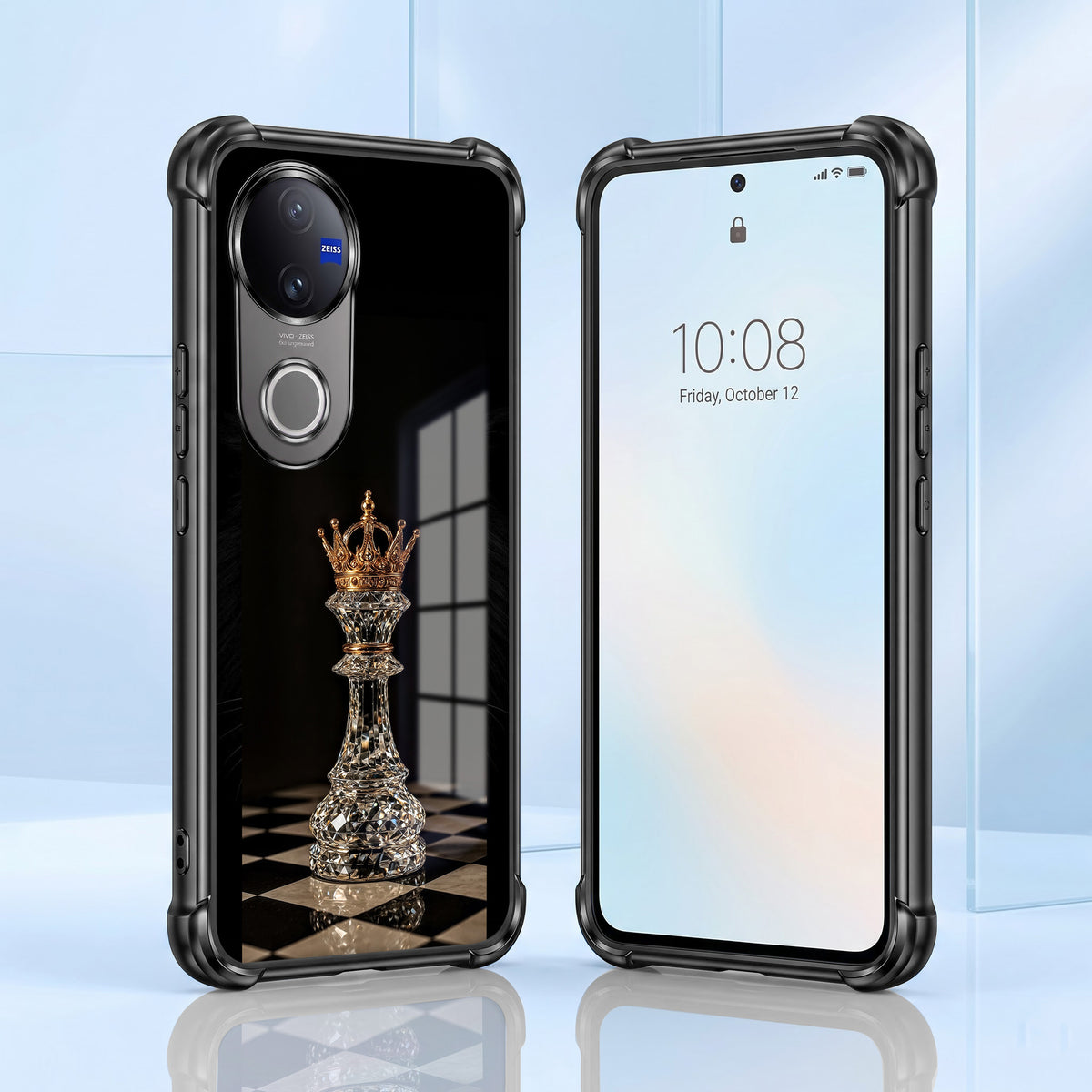 Vivo V50 5G Chess King Airbags Printed Back Case