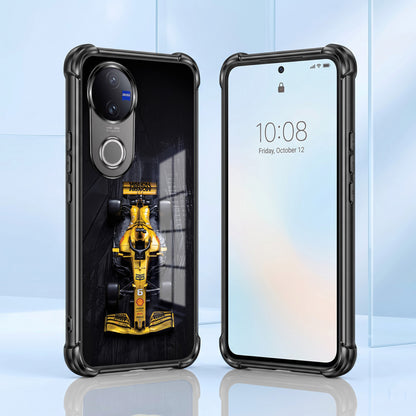 Vivo V50 5G F1 Racing Cars Airbags Printed Back Case