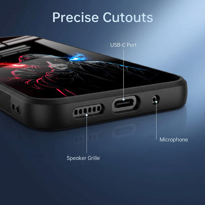 Vivo V50 5G Hooded Shadow Demon Acrylic Glass Back Case