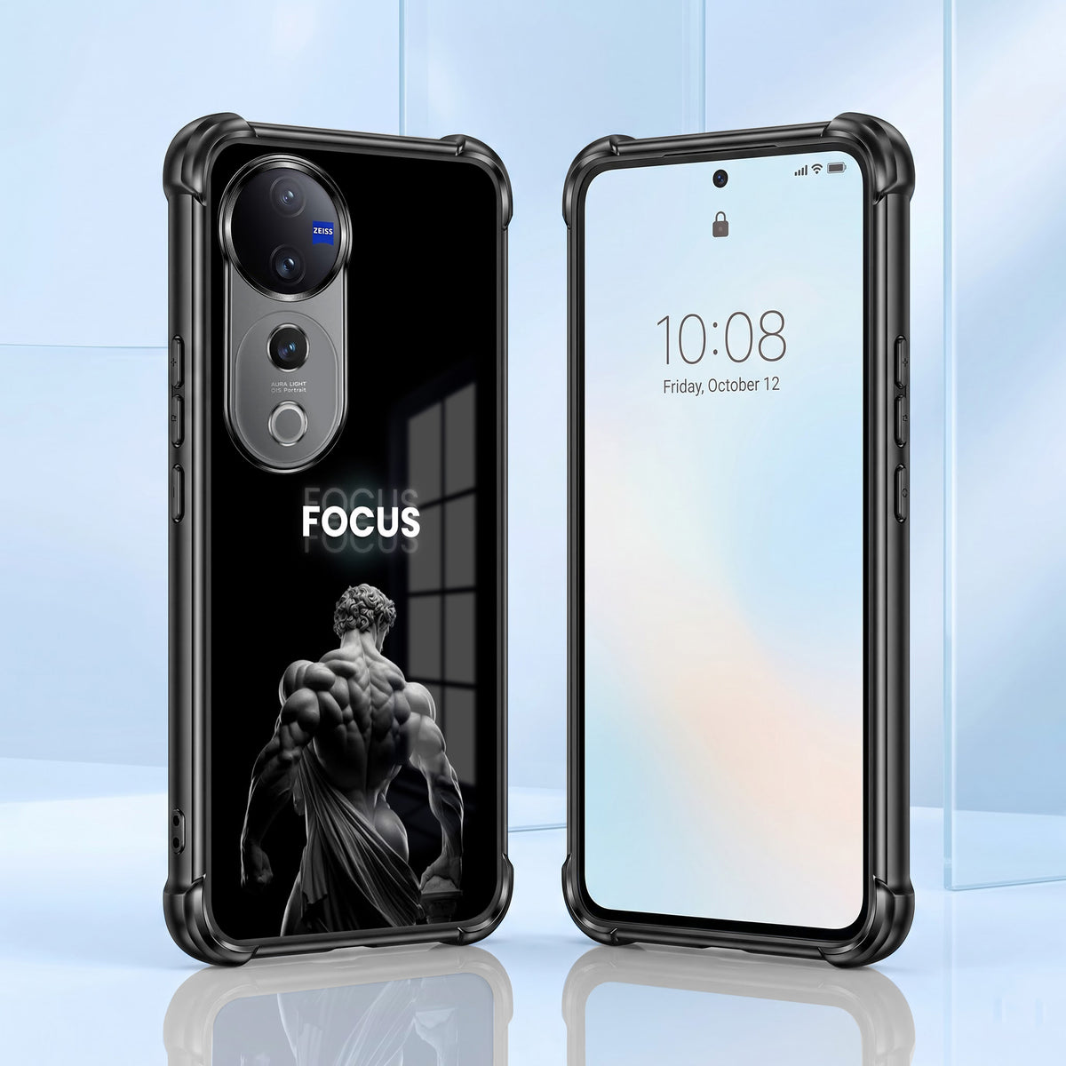 Vivo V40 Pro 5G Focus Airbags Printed Back Case