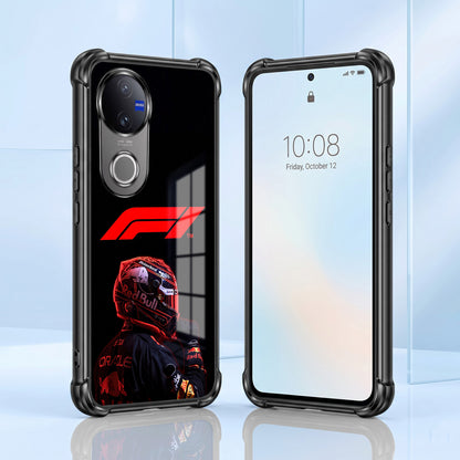 Vivo V50 5G F1 Rider Airbags Printed Back Case