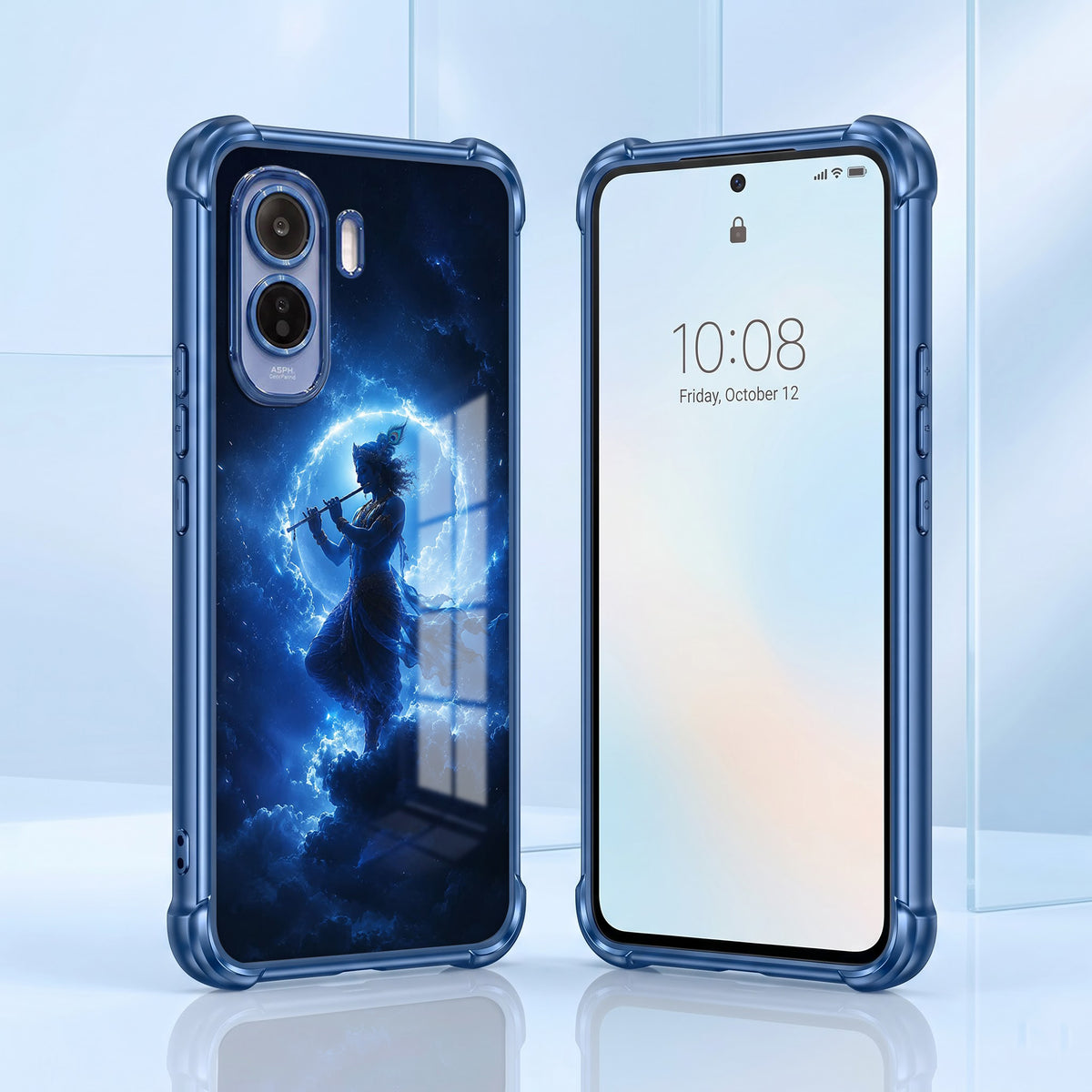 Vivo T5 Pro 5G Lord Krishna Airbags Printed Back Case