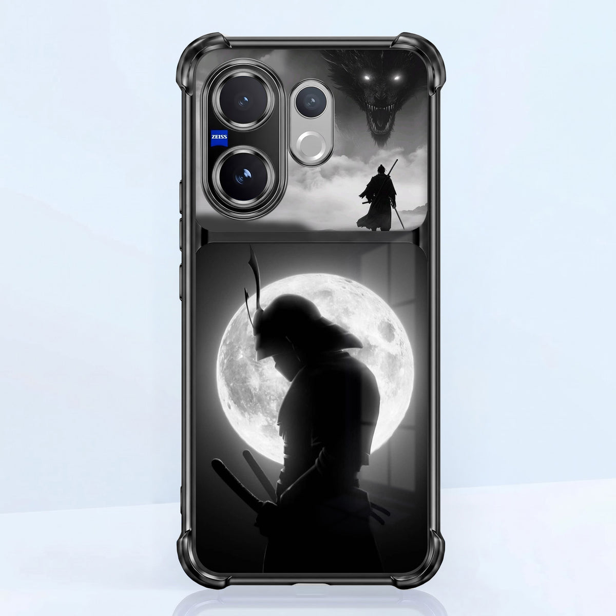 Vivo V60 5G Moonlit Ronin Dual-Tone Transparent Airbags Case