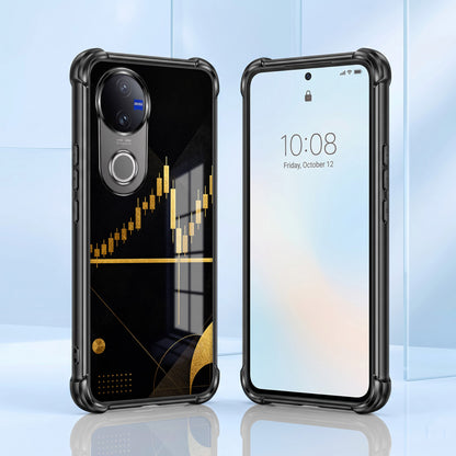 Vivo V50 5G Trading Candles Airbags Printed Back Case