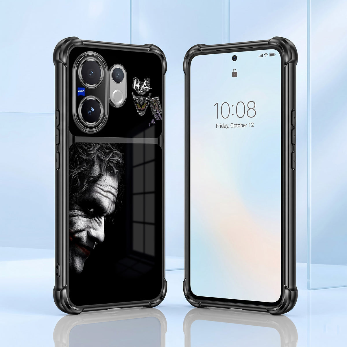 Vivo V60 5G Joker Smile Dual-Tone Transparent Airbags Case