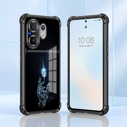 Vivo V60 5G Cosmic Energy Dual-Tone Transparent Airbags Case