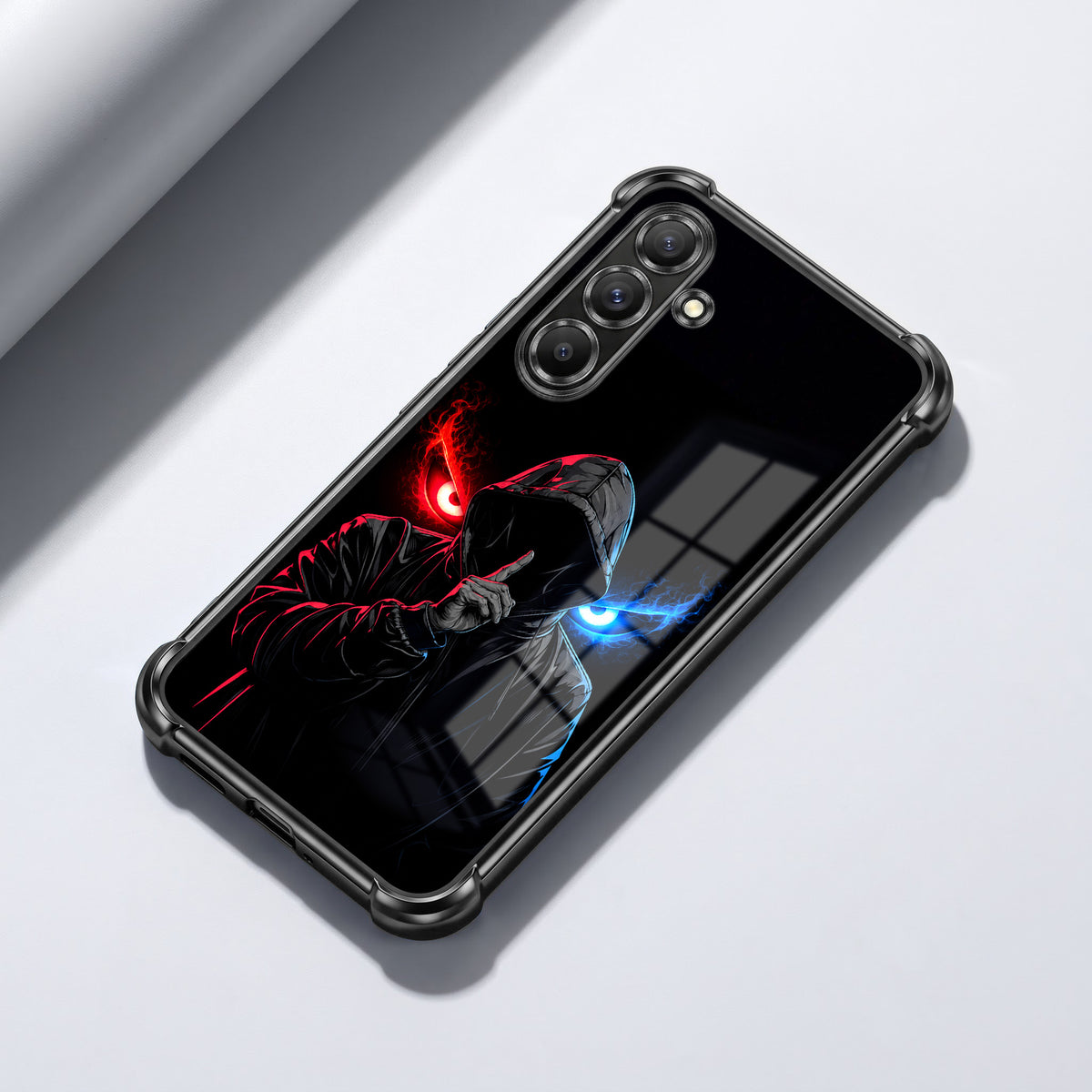 Samsung Galaxy A36 5G Hooded Shadow Demon Airbags Printed Back Case