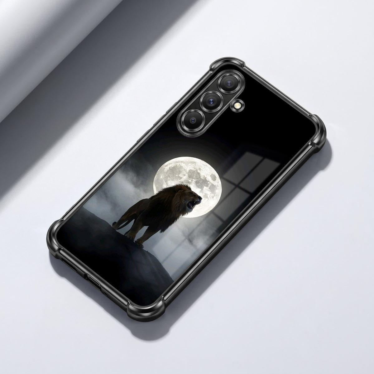 Samsung Galaxy A36 5G Lunar Wolf Airbags Printed Back Case