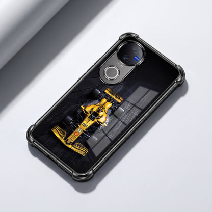 Vivo V50 5G F1 Racing Cars Airbags Printed Back Case