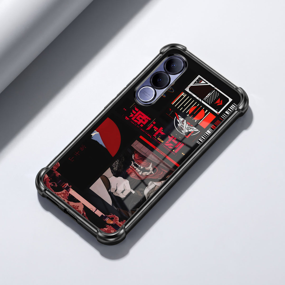 Vivo V70 FE 5G  Dark Samurai Airbags Printed Back Case