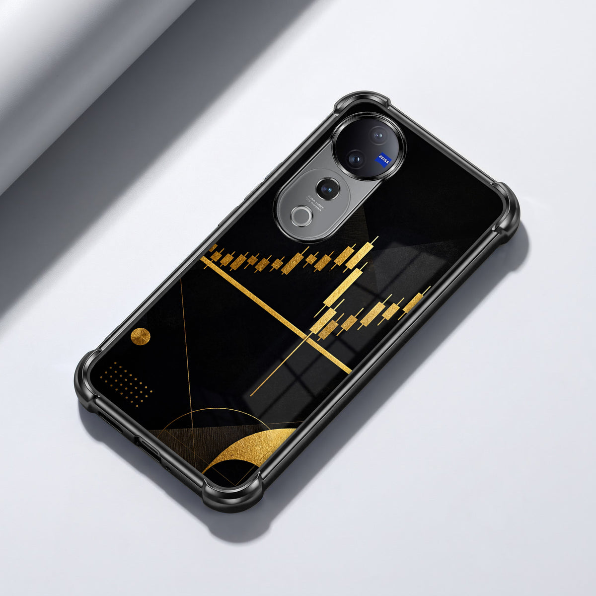 Vivo V40 Pro 5G Trading Candles Airbags Printed Back Case