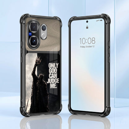 Vivo V60 5G Divine Justice Dual-Tone Transparent Airbags Case
