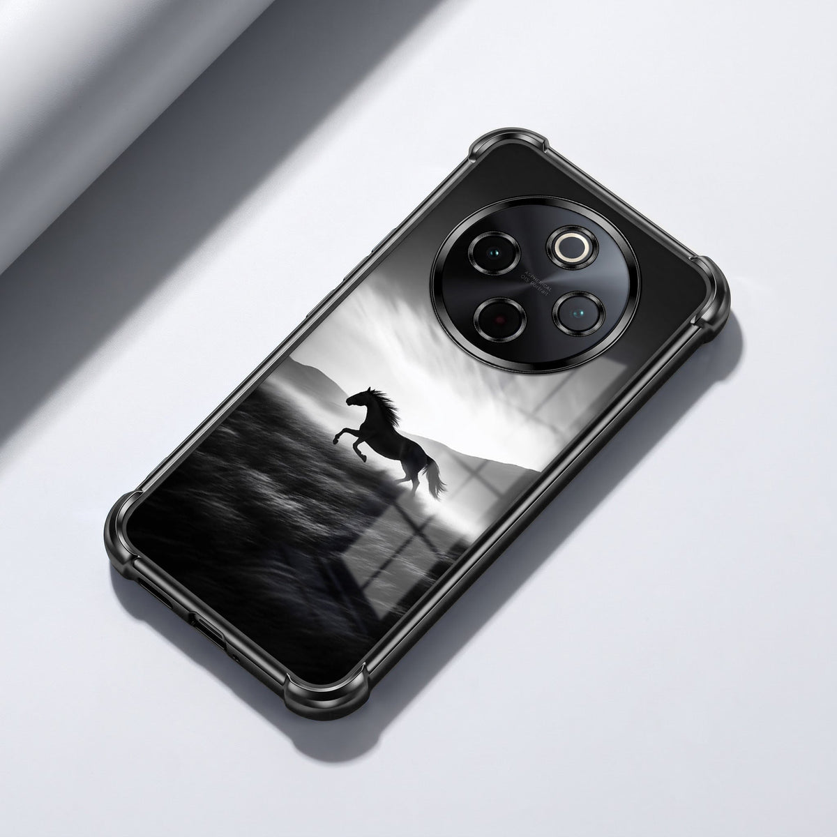 Vivo T4 5G Phantom Horse Airbags Printed Back Case