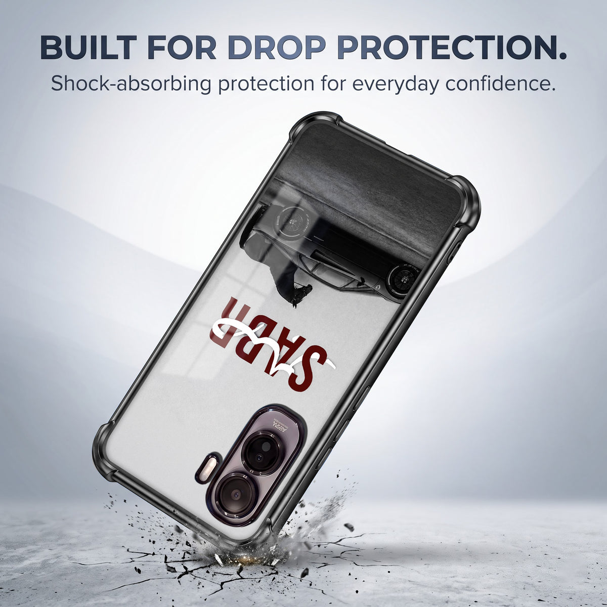 Vivo T5 Pro 5G SABR Airbags Printed Back Case