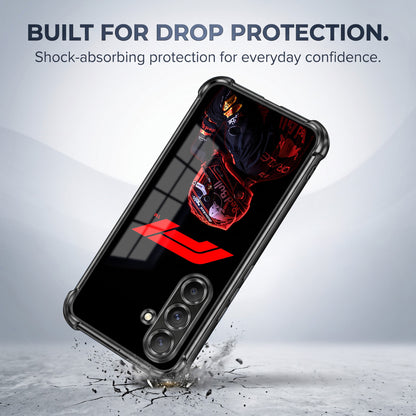 Samsung Galaxy A36 5G F1 Rider Airbags Printed Back Case
