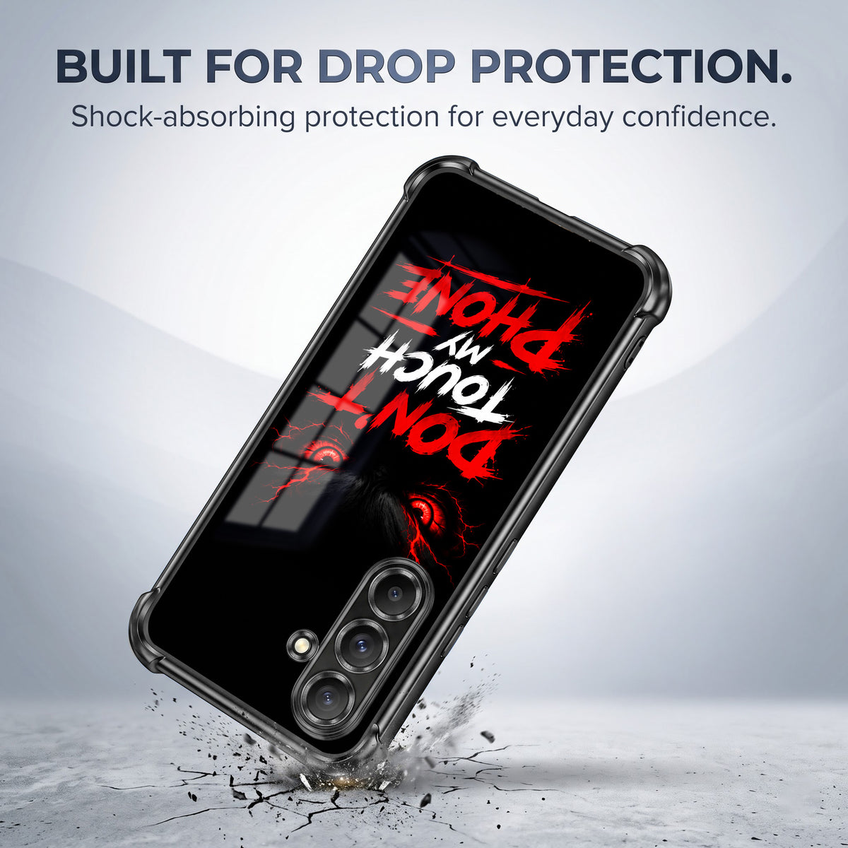 Samsung Galaxy A36 5G Don't Touch My Phone Airbags Printed Back Case