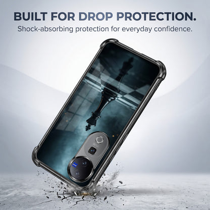 Vivo V40 Pro 5G Checkmate Airbags Printed Back Case