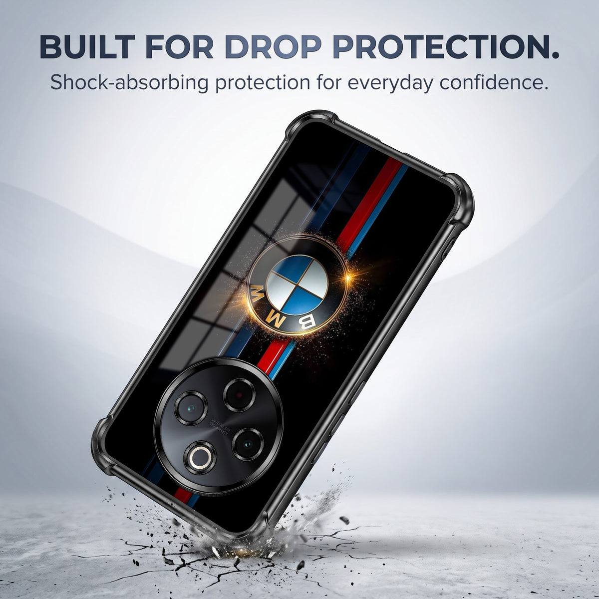 Vivo T4 5G Premium BMW Logo Airbags Printed Back Case