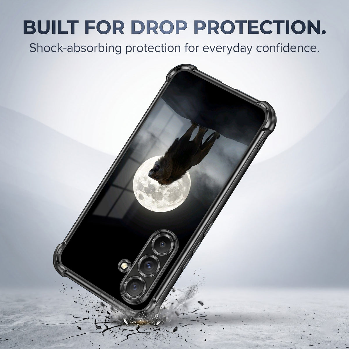 Samsung Galaxy A36 5G Lunar Wolf Airbags Printed Back Case
