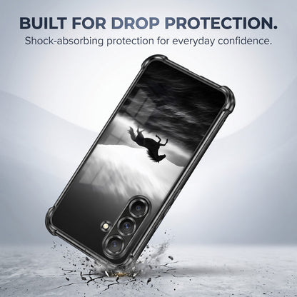 Samsung Galaxy A56 5G Running Horse Printed Back Case