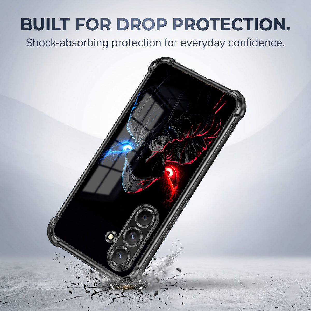Samsung Galaxy A36 5G Hooded Shadow Demon Airbags Printed Back Case