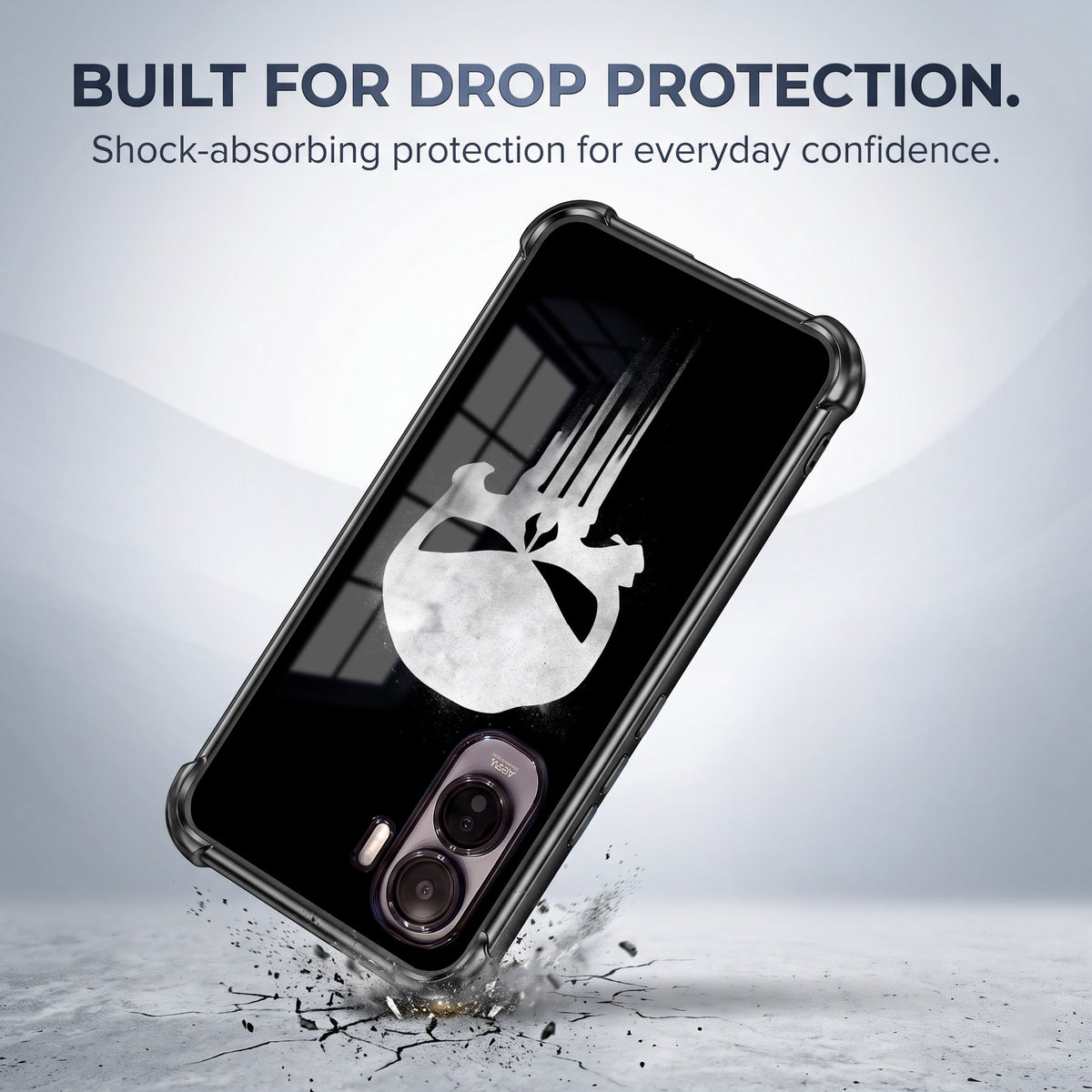 Vivo T5 Pro 5G Ghost Armor Airbags Printed Back Case