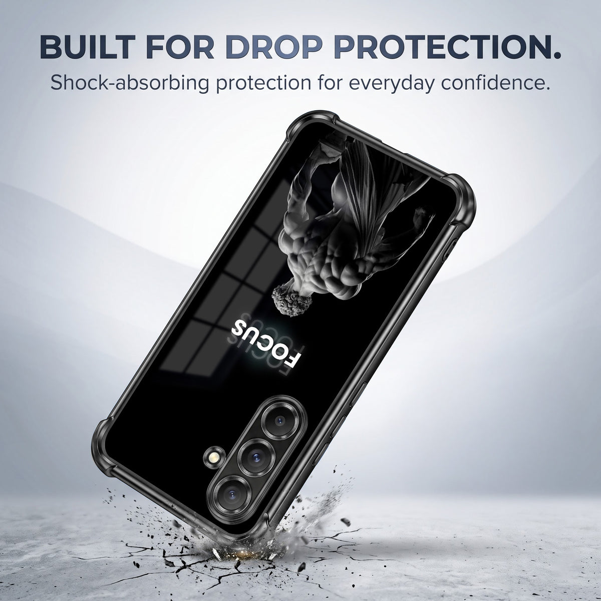 Samsung Galaxy A56 5G Focus Airbags Printed Back Case