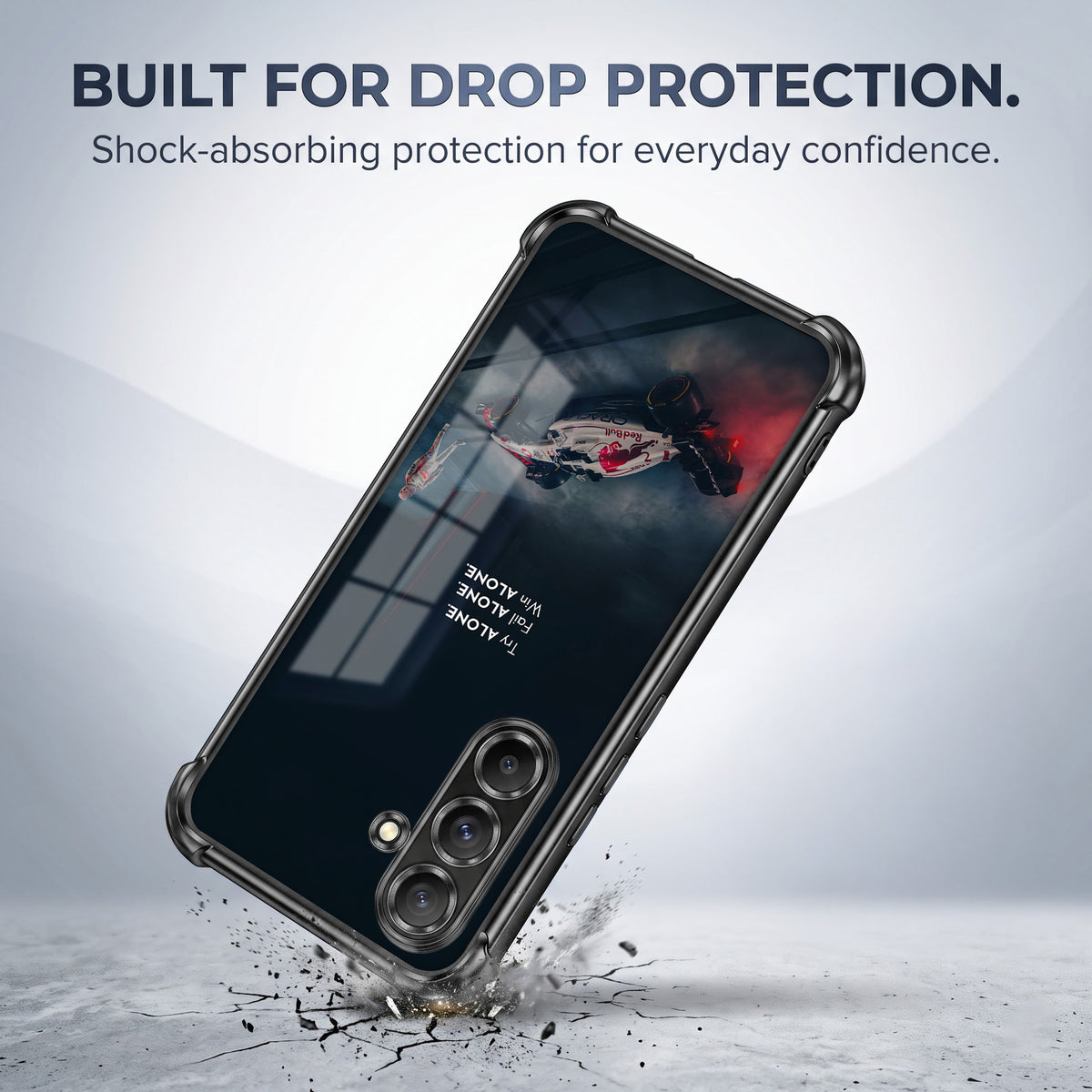 Samsung Galaxy A36 5G F1 Alone Airbags Printed Back Case