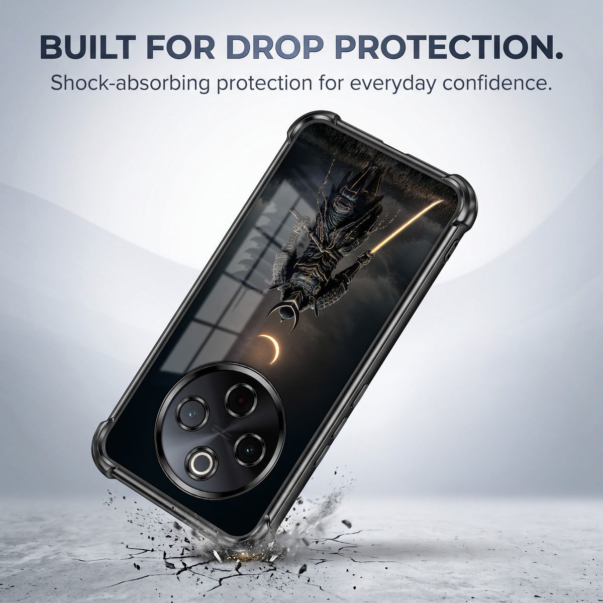 Vivo T4 5G Samurai Warrior Airbags Printed Back Case
