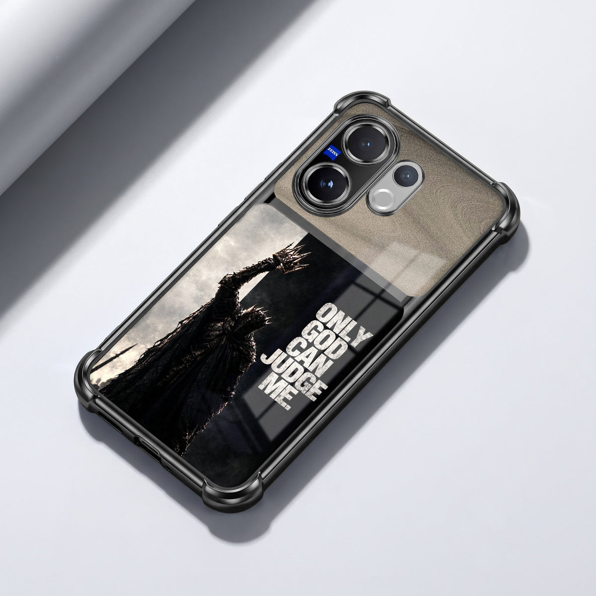 Vivo V60 5G Divine Justice Dual-Tone Transparent Airbags Case