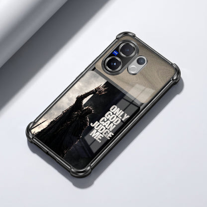 Vivo V60 5G Divine Justice Dual-Tone Transparent Airbags Case