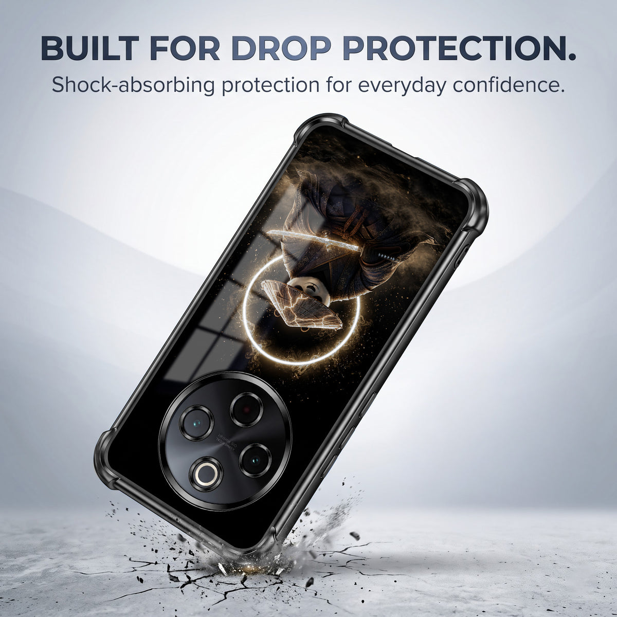 Vivo T4 5G Warrior Panda Airbags Printed Back Case