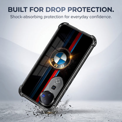 Vivo V40 Pro 5G Premium BMW Logo Airbags Printed Back Case