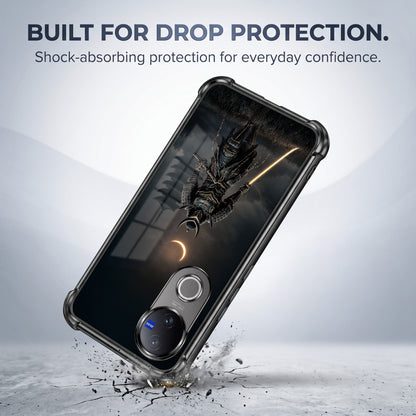 Vivo V50 5G Samurai Warrior Airbags Printed Back Case