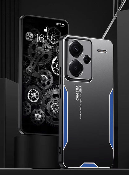 Redmi Note 13 Pro+ 5G Luxury Aluminum Metal Frame Protective Back Case