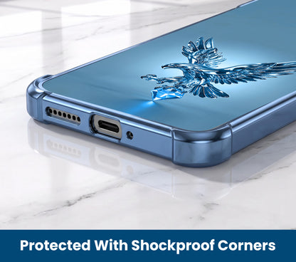 Vivo V60 5G Blue Eagle Airbags Printed Back Case