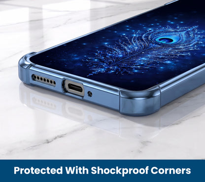 One Plus Nord 4 5G Premium Peacock Feather Airbags Printed Back Case