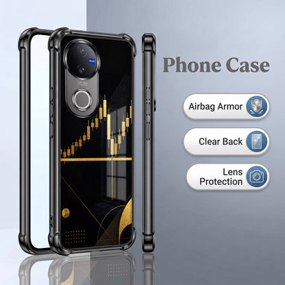 Vivo V50 5G Trading Candles Airbags Printed Back Case