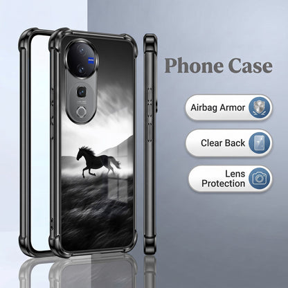 Vivo V40 Pro 5G Phantom Horse Airbags Printed Back Case