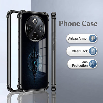 Vivo T4 5G Shiva Aura Airbags Printed Back Case