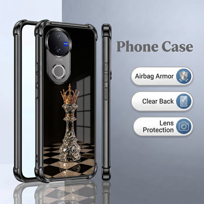 Vivo V50 5G Chess King Airbags Printed Back Case