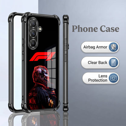 Samsung Galaxy A36 5G F1 Rider Airbags Printed Back Case