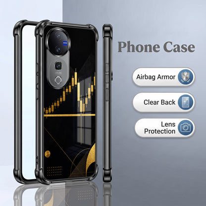 Vivo V40 Pro 5G Trading Candles Airbags Printed Back Case
