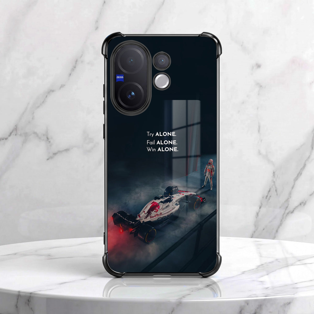 Vivo V60 5G F1 Alone Airbags Printed Back Case