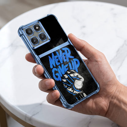 Motorola Edge 60 Pro 5G Naver Give Up Dual-Tone Transparent Airbags Case
