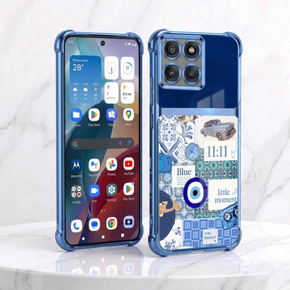 Motorola Edge 60 Pro 5G 11:11 Lucky Vibes Dual-Tone Transparent Airbags Case