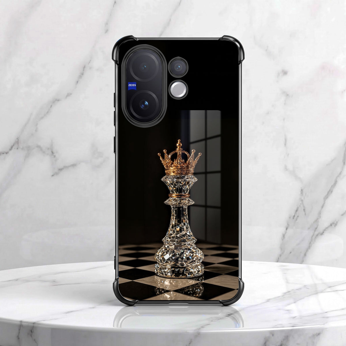 Vivo V60 5G Chess King Airbags Printed Back Case
